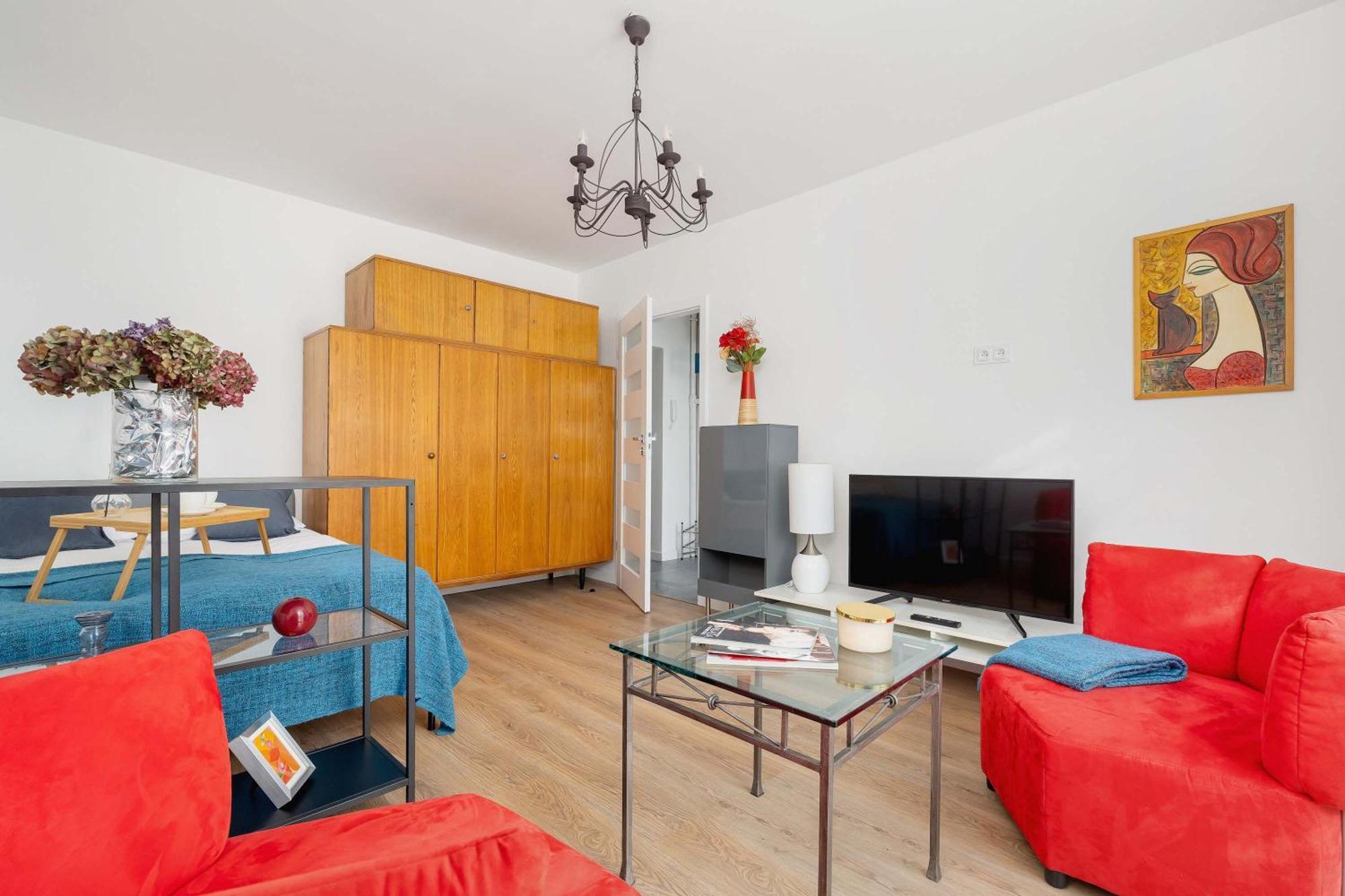 Colorful Studio Near The Spodek Arena In Katowice By Noclegi Renters Luaran gambar