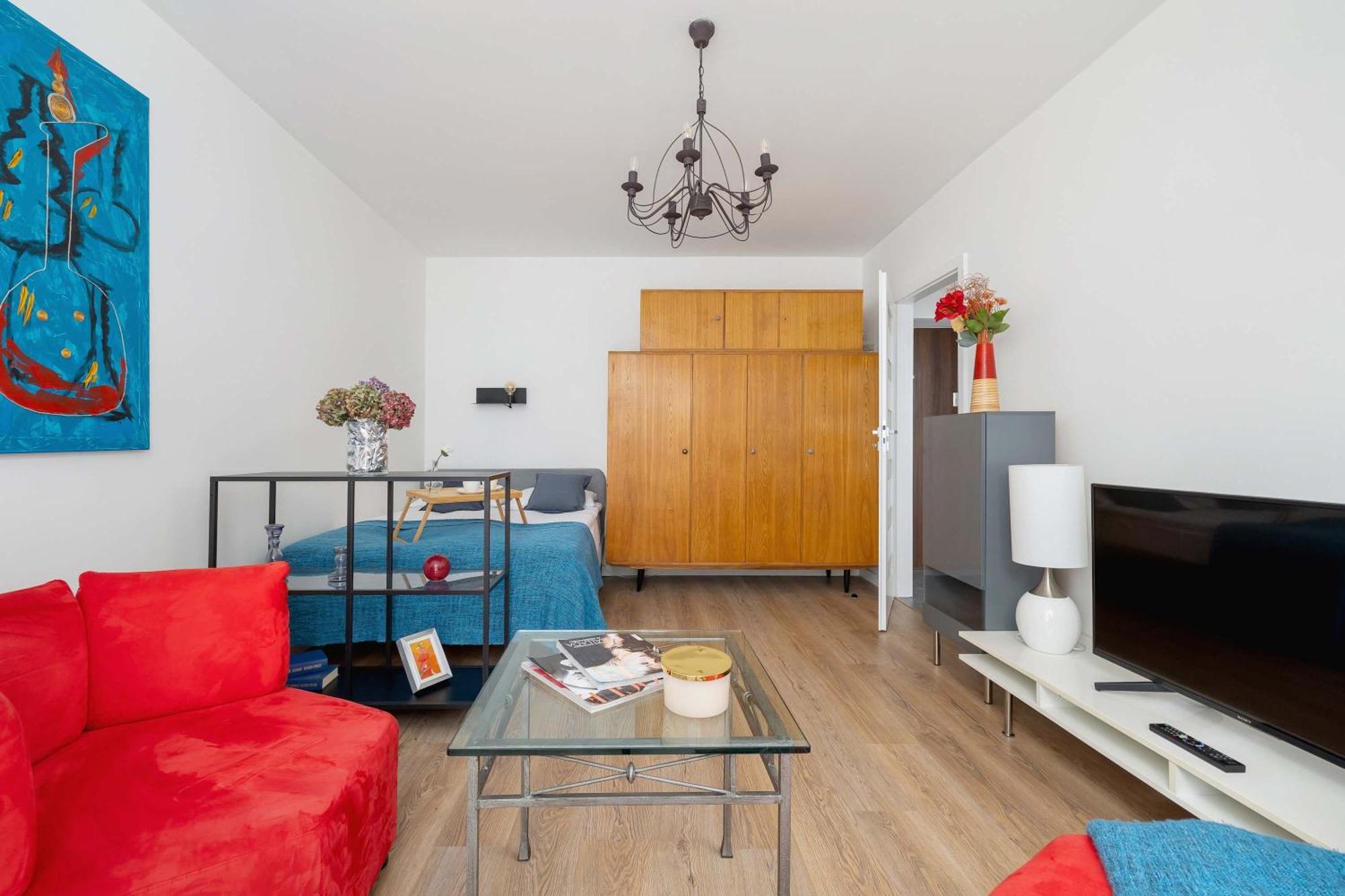 Colorful Studio Near The Spodek Arena In Katowice By Noclegi Renters Luaran gambar